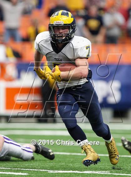 Thumbnail 2 in Ticonderoga vs. Tioga (NYSPHSAA Class D Final) photogallery.