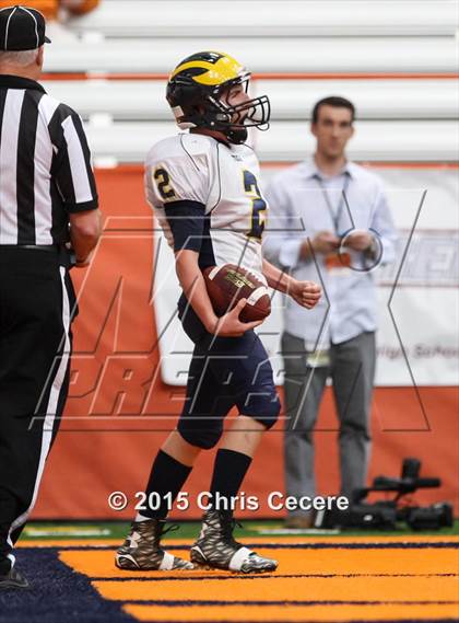 Thumbnail 1 in Ticonderoga vs. Tioga (NYSPHSAA Class D Final) photogallery.