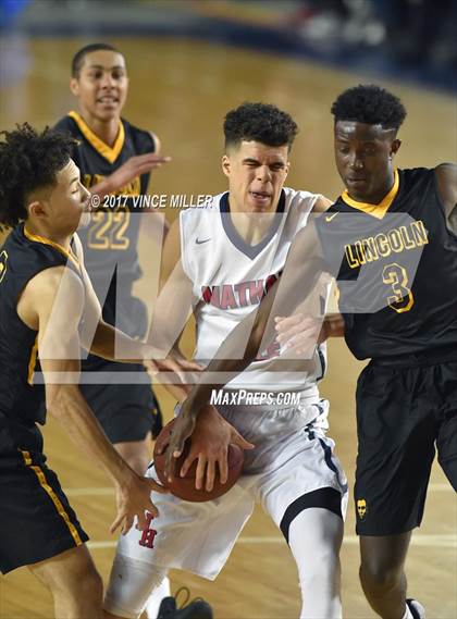 Thumbnail 3 in Lincoln vs. Nathan Hale (WIAA 3A Semifinal Playoff)  photogallery.