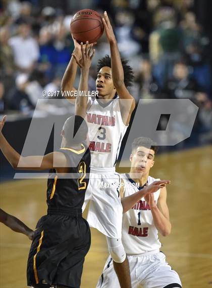 Thumbnail 1 in Lincoln vs. Nathan Hale (WIAA 3A Semifinal Playoff)  photogallery.