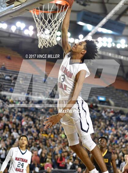 Thumbnail 3 in Lincoln vs. Nathan Hale (WIAA 3A Semifinal Playoff)  photogallery.