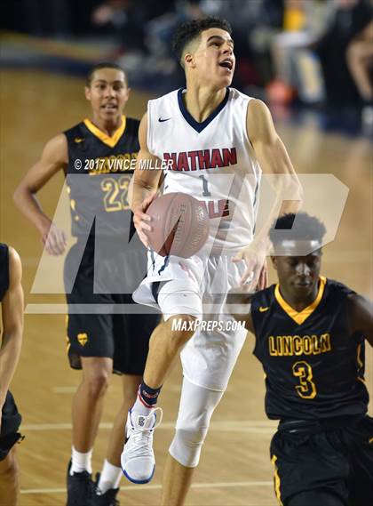 Thumbnail 2 in Lincoln vs. Nathan Hale (WIAA 3A Semifinal Playoff)  photogallery.