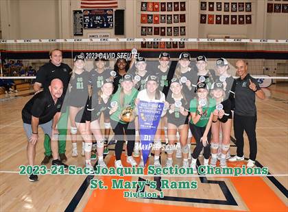 Thumbnail 2 in Rocklin vs. St. Mary's (CIF SJS D1 Final) photogallery.