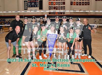 Thumbnail 2 in Rocklin vs. St. Mary's (CIF SJS D1 Final) photogallery.