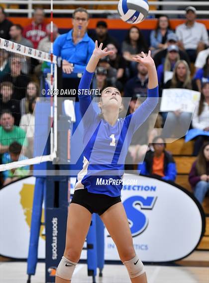 Thumbnail 2 in Rocklin vs. St. Mary's (CIF SJS D1 Final) photogallery.