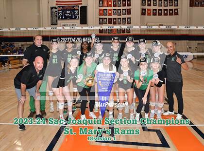 Thumbnail 3 in Rocklin vs. St. Mary's (CIF SJS D1 Final) photogallery.