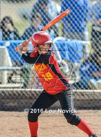 Thumbnail 1 in Robertson @ Espanola Valley (Lady Horsemen Invitational) photogallery.