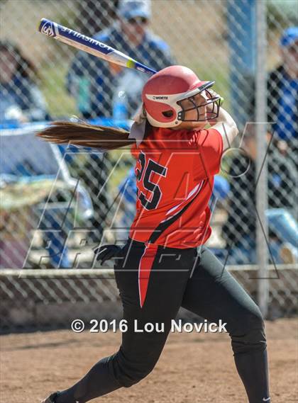 Thumbnail 2 in Robertson @ Espanola Valley (Lady Horsemen Invitational) photogallery.