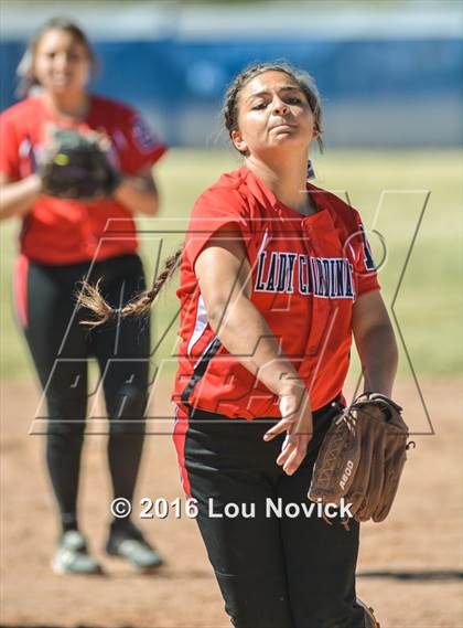 Thumbnail 1 in Robertson @ Espanola Valley (Lady Horsemen Invitational) photogallery.