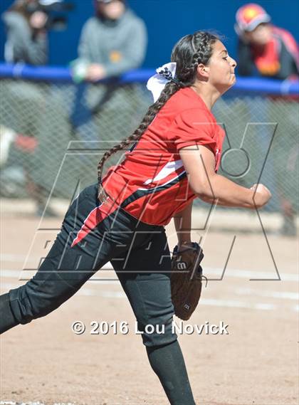 Thumbnail 2 in Robertson @ Espanola Valley (Lady Horsemen Invitational) photogallery.