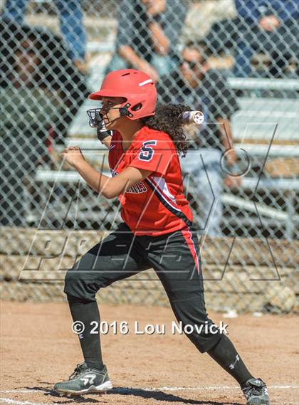 Thumbnail 1 in Robertson @ Espanola Valley (Lady Horsemen Invitational) photogallery.