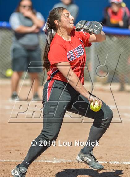 Thumbnail 2 in Robertson @ Espanola Valley (Lady Horsemen Invitational) photogallery.