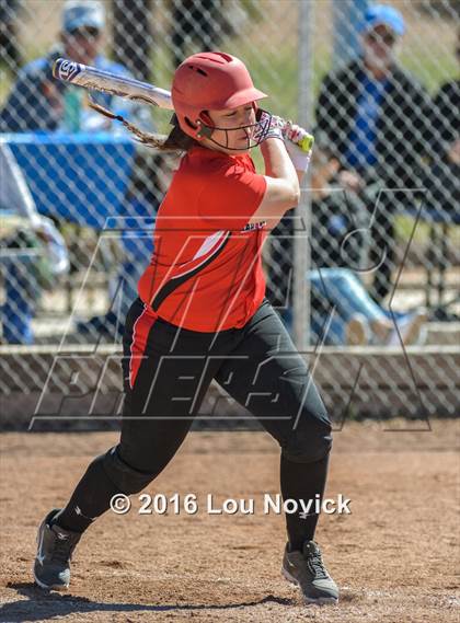 Thumbnail 1 in Robertson @ Espanola Valley (Lady Horsemen Invitational) photogallery.