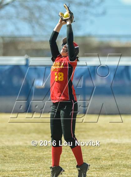 Thumbnail 1 in Robertson @ Espanola Valley (Lady Horsemen Invitational) photogallery.