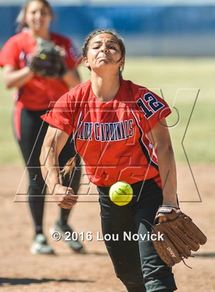 Thumbnail 3 in Robertson @ Espanola Valley (Lady Horsemen Invitational) photogallery.