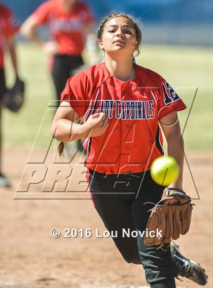 Thumbnail 3 in Robertson @ Espanola Valley (Lady Horsemen Invitational) photogallery.
