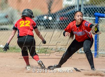 Thumbnail 3 in Robertson @ Espanola Valley (Lady Horsemen Invitational) photogallery.