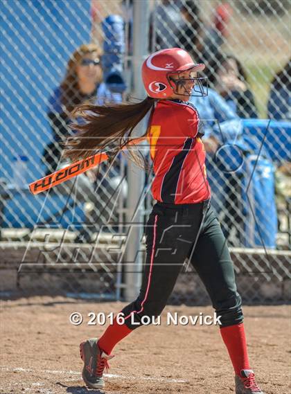 Thumbnail 2 in Robertson @ Espanola Valley (Lady Horsemen Invitational) photogallery.