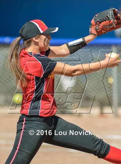 Thumbnail 1 in Robertson @ Espanola Valley (Lady Horsemen Invitational) photogallery.