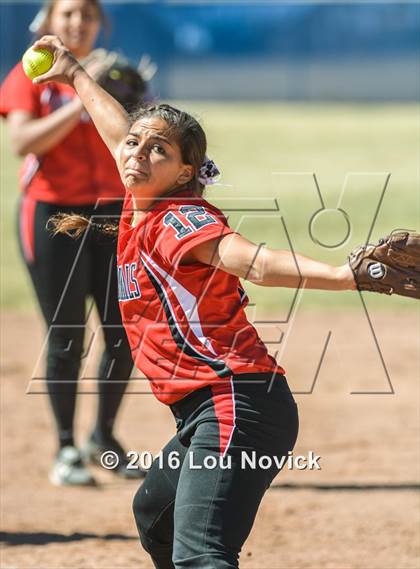 Thumbnail 2 in Robertson @ Espanola Valley (Lady Horsemen Invitational) photogallery.