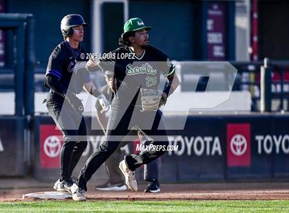 Thumbnail 2 in Rancho Cucamonga vs. Upland (Battle of the Baseline League) photogallery.