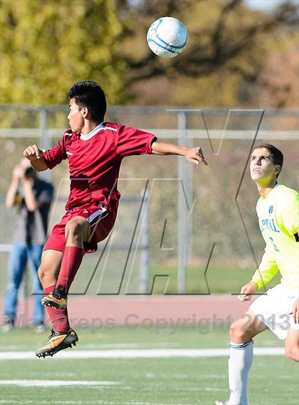 Thumbnail 3 in Capital Christian vs. Encina Prep (CIF SJS D6 Final) photogallery.