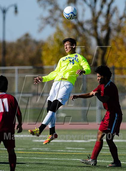 Thumbnail 3 in Capital Christian vs. Encina Prep (CIF SJS D6 Final) photogallery.