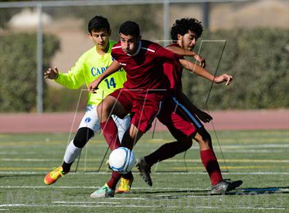 Thumbnail 2 in Capital Christian vs. Encina Prep (CIF SJS D6 Final) photogallery.