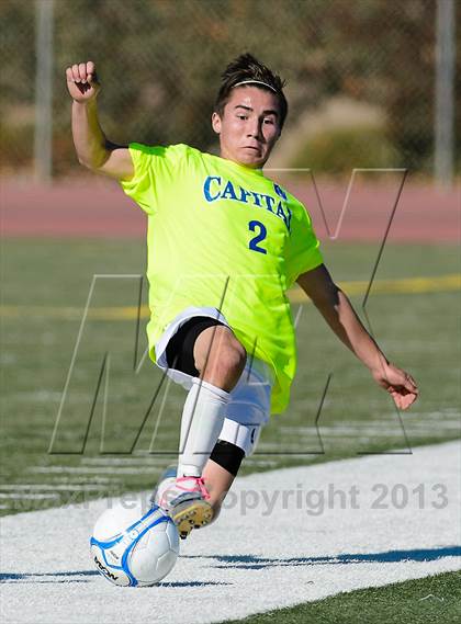 Thumbnail 2 in Capital Christian vs. Encina Prep (CIF SJS D6 Final) photogallery.