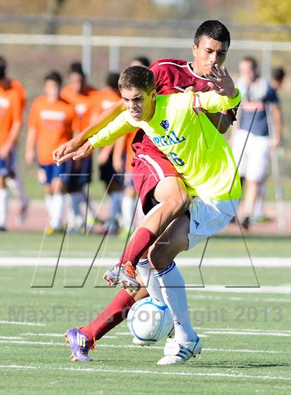 Thumbnail 2 in Capital Christian vs. Encina Prep (CIF SJS D6 Final) photogallery.