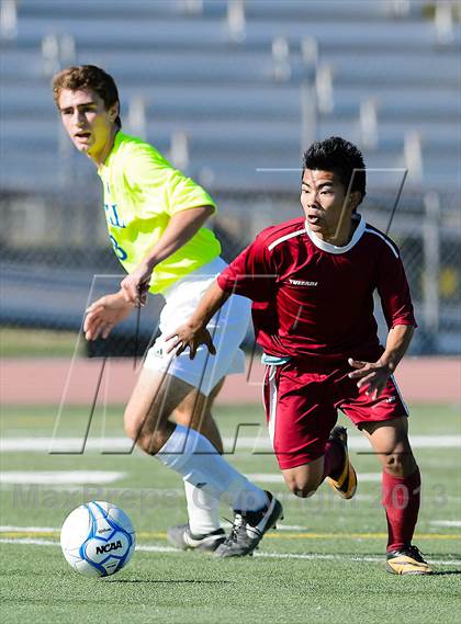 Thumbnail 3 in Capital Christian vs. Encina Prep (CIF SJS D6 Final) photogallery.