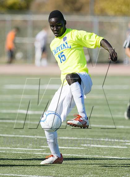 Thumbnail 1 in Capital Christian vs. Encina Prep (CIF SJS D6 Final) photogallery.