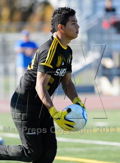 Thumbnail 2 in Capital Christian vs. Encina Prep (CIF SJS D6 Final) photogallery.