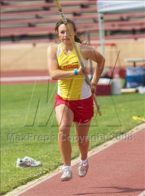 Thumbnail 2 in CIF SJS D1 Championships (Girls Pole Vault) photogallery.