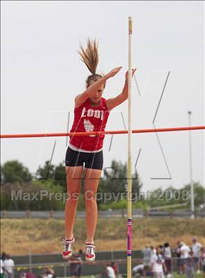 Thumbnail 2 in CIF SJS D1 Championships (Girls Pole Vault) photogallery.