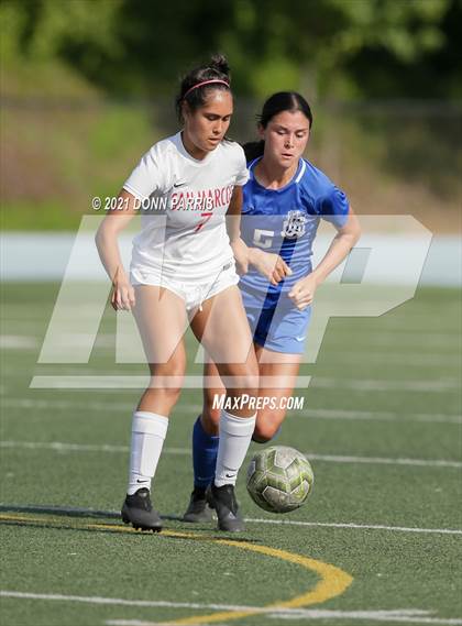 Thumbnail 3 in San Marcos @ San Dimas (CIF State D4 Regional First Round) photogallery.