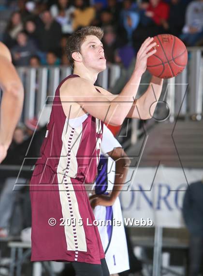 Thumbnail 1 in New Rochelle vs Iona Prep (Hoops for a Cure Showcase) photogallery.