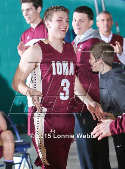 Thumbnail 2 in New Rochelle vs Iona Prep (Hoops for a Cure Showcase) photogallery.