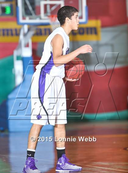 Thumbnail 3 in New Rochelle vs Iona Prep (Hoops for a Cure Showcase) photogallery.
