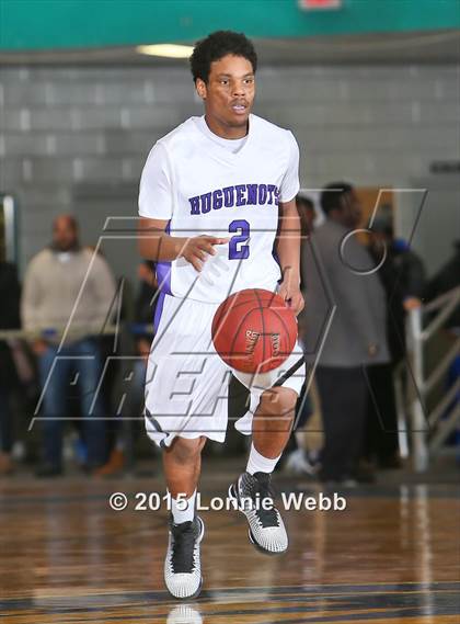 Thumbnail 1 in New Rochelle vs Iona Prep (Hoops for a Cure Showcase) photogallery.