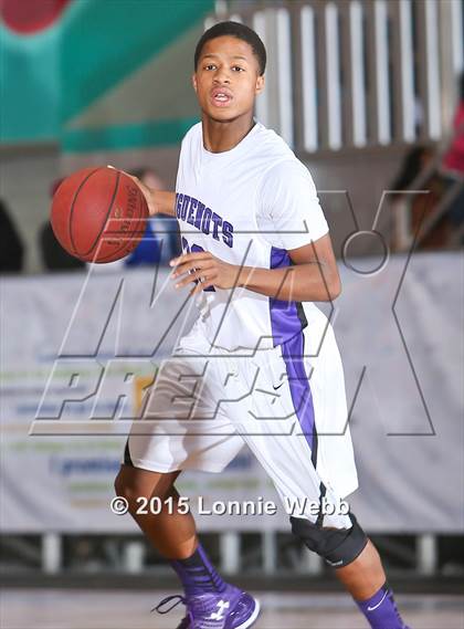 Thumbnail 1 in New Rochelle vs Iona Prep (Hoops for a Cure Showcase) photogallery.