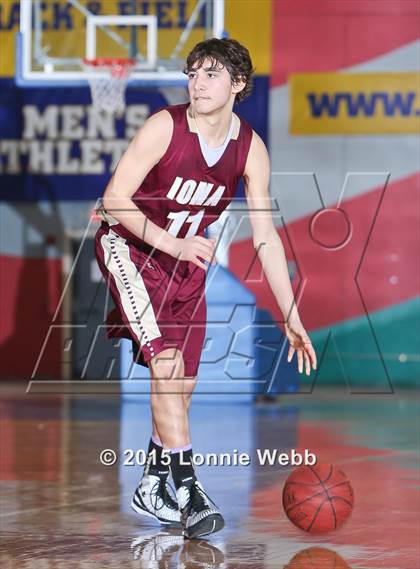 Thumbnail 1 in New Rochelle vs Iona Prep (Hoops for a Cure Showcase) photogallery.