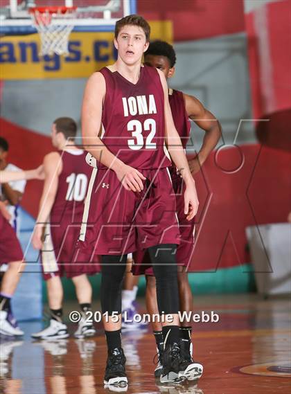 Thumbnail 2 in New Rochelle vs Iona Prep (Hoops for a Cure Showcase) photogallery.