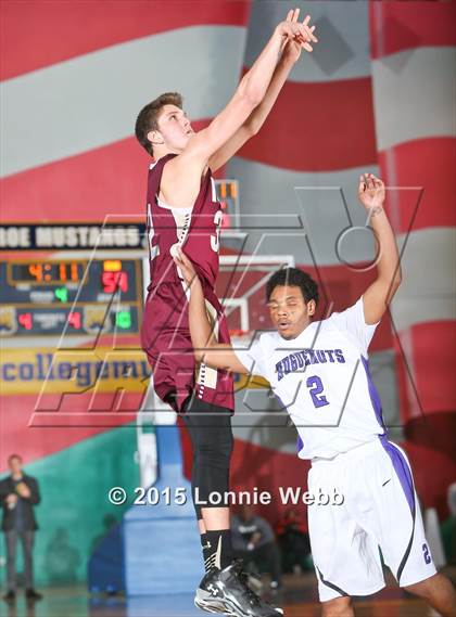 Thumbnail 3 in New Rochelle vs Iona Prep (Hoops for a Cure Showcase) photogallery.