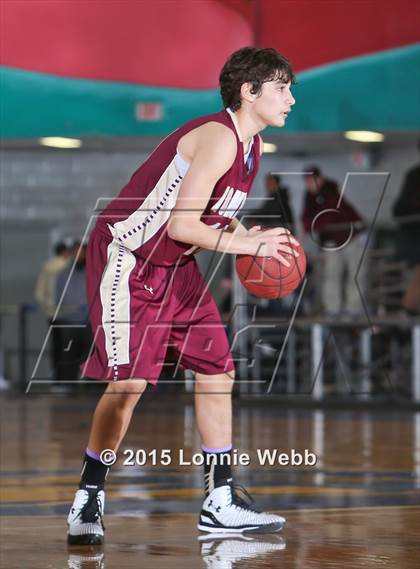 Thumbnail 2 in New Rochelle vs Iona Prep (Hoops for a Cure Showcase) photogallery.