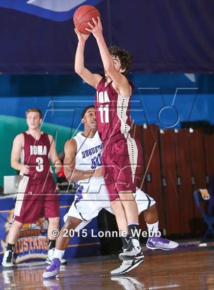 Thumbnail 2 in New Rochelle vs Iona Prep (Hoops for a Cure Showcase) photogallery.