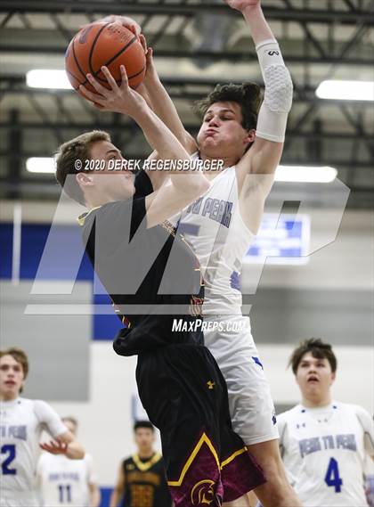 Thumbnail 2 in Peak to Peak Boy's Basketball (Extending the Season) photogallery.