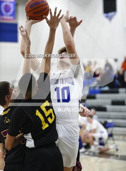 Thumbnail 2 in Peak to Peak Boy's Basketball (Extending the Season) photogallery.