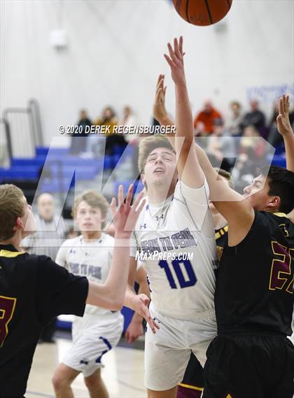 Thumbnail 3 in Peak to Peak Boy's Basketball (Extending the Season) photogallery.