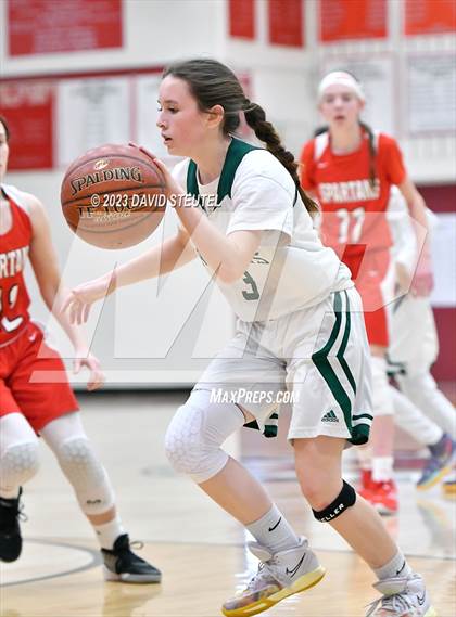 Thumbnail 3 in East Nicolaus vs. River Valley (Frosh) (Love of the Game) photogallery.